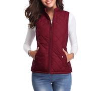 fuinloth Manteaux Sans Manches Femme, Léger Automne Doudoune Hiver Gilet