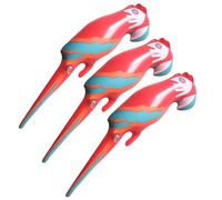 FUIPVGI 3 Pièces Grand Perroquet Gonflable, 66cm Bird Gonflable Ballon de Perroquet Décoration de Perroquet, Décoration de Perroquet Pirate Accessoires Photo Perroquet pour Halloween Fête