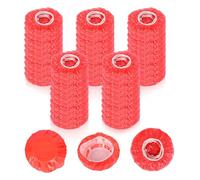 FUIPVGI 50 Pièces Couvercle Détecteur de Fumée, Housses Détecteur Fumée, Couverture d'Alarme Incendie, Housse d'alarme Incendie Réutilisable Anti-Poussière pour la Maison Cuisine Cuisson (Rouge)