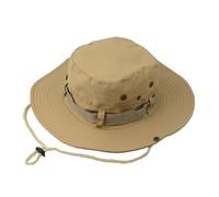 FUIPVGI Chapeau de Soleil à Large Bord, Bobs Homme Femme Chapeaux de Randonnée Anti UV Chapeau de Pêcheur à Pliable Casquette Chapeau de Peche Chapeau Safari (FR/ES, Alpha/Lettres, M, L, Kaki)