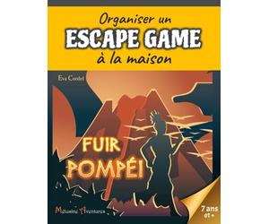 Fuir Pompéi: Un escape game à organiser chez soi | Pour 1 à 8 enfants | À partir de 7 ans