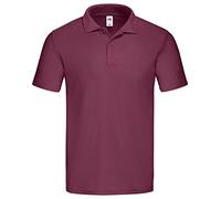 Fuit of The Loom 63050 Polo original, bordeaux, L