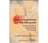 Fuite et expulsions des Allemands : transnationalité et représentations, 19e-21e siècle