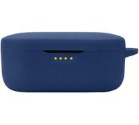 FUIW-Coque Compatible Avec Denon Perl Pro Coque,Antichoc,Housse En Silicone Pour Écouteurs Bluetooth Compatible Avec Denon Perl Pro.Bleu Marin