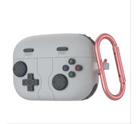 Fuiw-Coque Compatible Avec Sony Linkbuds S,Mignon Drôle Dessin Animé Tpu Silicone Protection Étui Avec Crochet Porte-Clés Housse Case Pour Garçon Fille Homme Femme - Gray