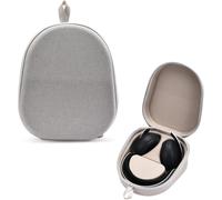 FUIW-Étui De Protection Pour Casque Bluetooth Sans Fil Sony Pulse Elite Avec Rangement Pour Câble (Gris Clair)