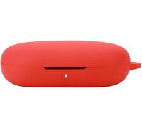 FUIW-Étuis Compatible Avec Honor Choice Open-Ear Earbuds,Coque Silicone,Poids Léger,Antichoc,Portable - Rouge