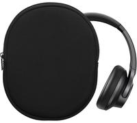 FUIW-Housse Compatible Avec Soundcore Q20I Étui - Housse De Protection Souple En Néoprène Pour Casque Audio 20 X 16 Cm - Noir