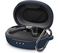 FUIW-Housse En Silicone Pour Écouteurs Bluetooth Pour Anker Soundcore Life P2 Mini Coque,Antichoc,Housse De Transport Compatible Anker Soundcore Life P2 Mini Écouteur Bluetooth.Bleu Marin