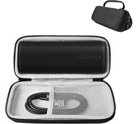 FUIW-Sonos Roam 2 Étui De Voyage ¿ Étui De Transport Rigide Et Sac De Rangement ¿ Noir