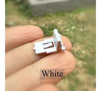 Fuji Instax Mini11/12 Clip de boucle de couverture arrière d'origine Mini12 Mini11 boucle de couverture arrière pièces de réparation fixation Snap - Type White