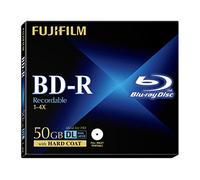 Fuji Lot de 5 disques Blu-Ray BD-R 50 Go 1-4X dans Un étui à Bijoux