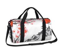Fuji Mountain Sunset Japan Sac de sport pour le w nd du Japon Sac fourre-tout décontracté pour enfants, filles, garçons, femmes, hommes