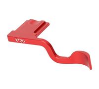 Fuji X-1 X-t2 -t3 Poignée de Pouce Durable Facile à Installer Poignée de Chaussure Chaude pour Une Photographie Confortable en Alliage D'aluminium (Rouge)