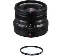 FUJI XF16mm F2.8 R WR Black + HOYA UX UV 49mm Filter G