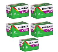 FujiColor Fujifilm Lot de 5 Pellicules Couleur 35 mm Impression 2014
