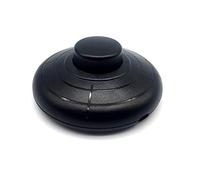 FUJIE 1 Pcs Interrupteur à pied rond Noir Interrupteur à commande au pied pour Lampadaire Et Lampe De Table