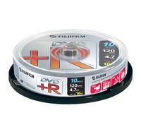 FUJIFILM - 10 x DVD+R - 4.7 Go (120 minutes) 16x - spindle