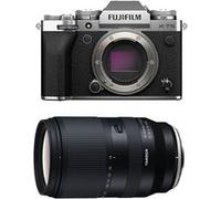 Fujifilm appareil photo hybride x-t5 silver + tamron 18-300mm silver G