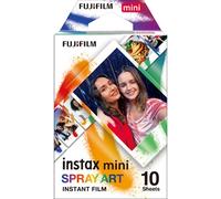 Film instantané FUJIFILM Instax Mini - Spray Art - Pack de 10 photos