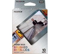 Pack 10 films Fujifilm Instax Wide brushed metallics