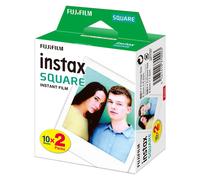 Fujifilm films instax square bipack de 2x 10 vues