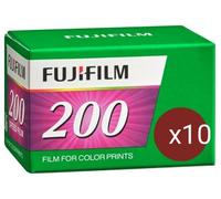 FUJIFILM Fujicolor C200 135 36 Poses - Lot de 10