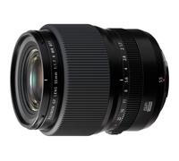 Fujifilm Objectif hybride GF 55mm f/1.7 R WR pour GFX Noir