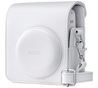 Fujifilm Étui d’appareil photo INSTAX Mini 13 avec bandoulière réglable Blanc Argile