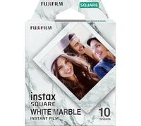 Film instantané FUJI Instax Square - Cadre Marbre blanc - Pack 10 photos