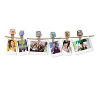 Fujifilm instax 70100127832 Pince à Forme d'appareil Photo, Lot de 10 pièces, Multicolore