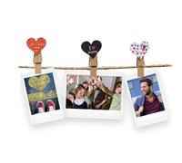 Fujifilm Pince en forme d'appareil photo 70100127832 – Lot de 10 pièces, Multicolore
