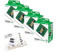 Fujifilm Instax Lot de 80 films carrés avec album mural
