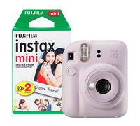 Fujifilm Instax Mini 12 Appareil Photo instantané avec Pack de 20 pellicules Lilas