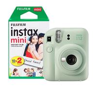 Fujifilm Instax Mini 12 Appareil Photo instantané avec Pack de 20 pellicules Vert Menthe
