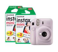 Fujifilm Instax Mini 12 Appareil Photo instantané avec Pack de 40 pellicules Lilas