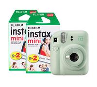 Fujifilm Instax Mini 12 Appareil Photo instantané avec Pack de 40 pellicules Vert Menthe