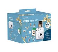 FUJIFILM Appareil Instantané Instax Mini 12 Blanc Pack Cadeau