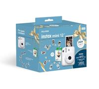 FUJIFILM Instax Mini 12 Blanc Pack Cadeau | Pack Cadeau