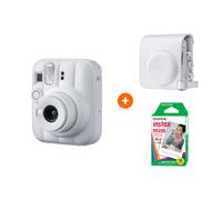 Fujifilm - Instax Mini 13 Blanc + Housse + Cartouche Instax Mini 10 vues