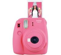 Fujifilm Instax Mini 9, appareil photo instantané, couleur rose flamant avec miroir selfie