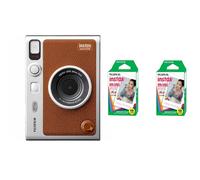 FUJI Appareil Photo Instantané Instax Mini Evo Marron