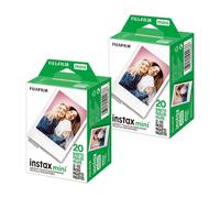 FUJIFILM Instax Mini Film 2 Pack de 20 - 40 Photos