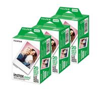 FUJIFILM Instax Mini Film 3 Pack de 20 - 60 Photos