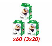 Fujifilm Instax Mini Film Instantané x60 Photos Pack 3x20 Pellicules Neuf ⭐