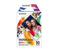 Film instantané FUJIFILM Instax Mini - Spray Art - Pack de 10 photos