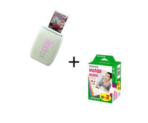 Fujifilm Instax Mini Link 3 Vert + Lot de 20 films