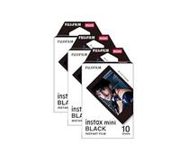 Fujifilm Instax Mini Lot de 30 Films Photo avec Cadre Noir