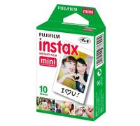 Fujifilm Instax Mini - Pack de 10 Films Photo Instantanés - Compatible Instax Mini (46x62 mm)