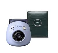 Fujifilm INSTAX PAL digital camera, Lavender Blue + printer SQUARE Link, Green | ✅ Offres d'hiver